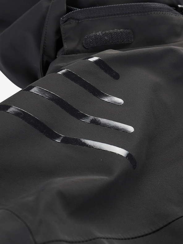 ALPINE PRO Pánská lyžařská bunda s membránou ptx snow ALPINE PRO REAS dk.true gray