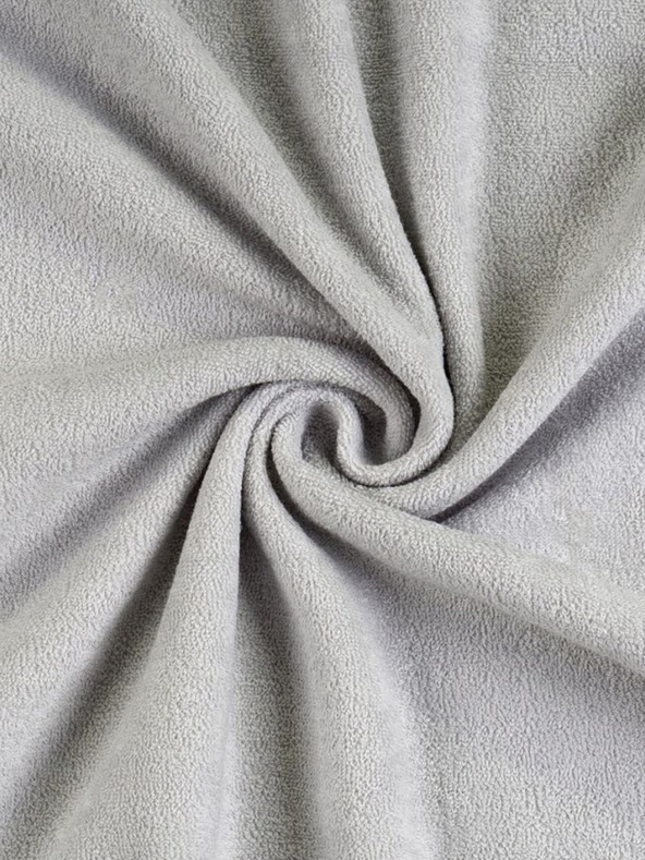 Kvalitex Froté prostěradlo dětské 70x140cm světle šedé Kvalitex