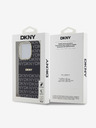 DKNY PC/TPU Repeat Pattern Tonal Stripe Magsafe Zadní Kryt pro iPhone 13 Pro Max Black DKNY