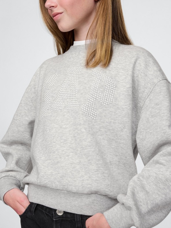 GAP Dětská oversize mikina s logem Gap