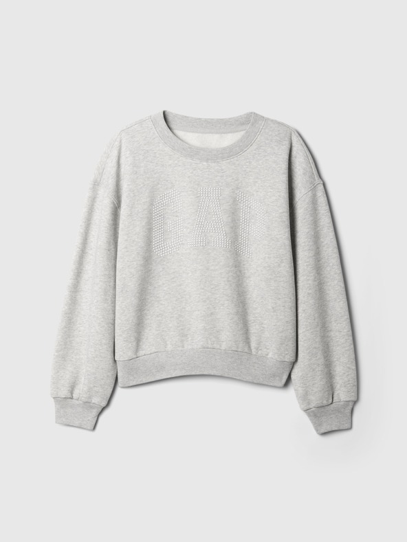 GAP Dětská oversize mikina s logem Gap