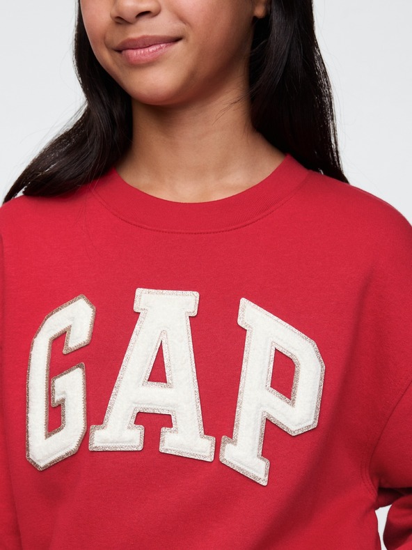 GAP Dětská oversize mikina s logem Gap