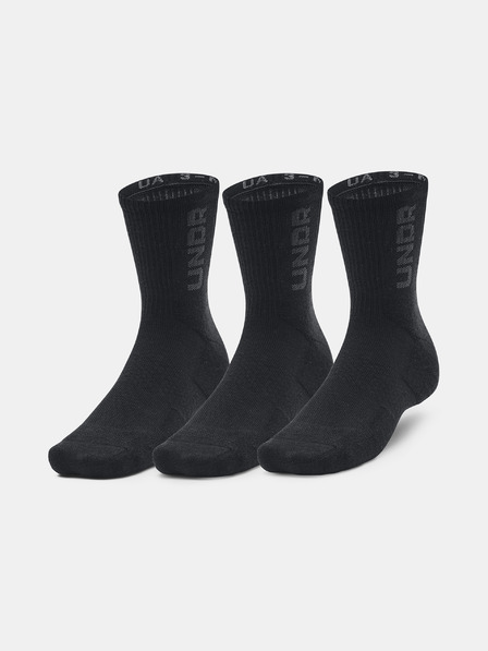 Under Armour Unisexové ponožky Under Armour UA 3-Maker Mid-Crew (3 páry)