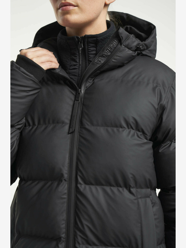 Tenson Dámský Zimní Lifestylový Kabát Tenson Chimi Coat W Černý