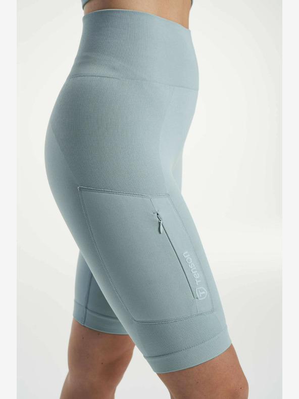 Tenson dámské bezešvé funkční šortky TENSON Seamless Shorts W světle modré