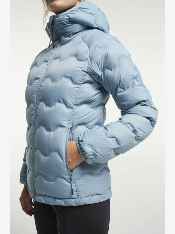 Tenson dámská péřová bunda TENSON Shibui Puffer Jacket W světle modrá