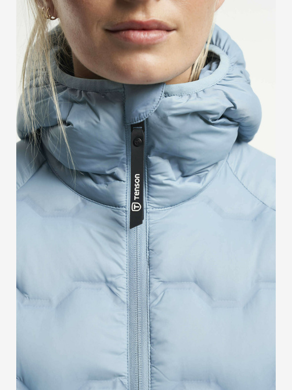 Tenson dámská péřová bunda TENSON Shibui Puffer Jacket W světle modrá