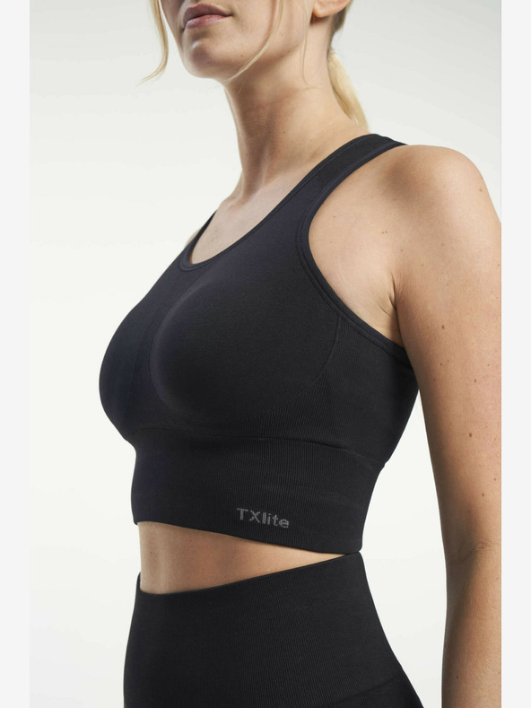 Tenson dámský bezešvý funkční top TENSON Seamless Top W černý