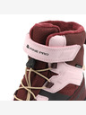 ALPINE PRO Dětská zimní obuv s membránou ptx ALPINE PRO NERO