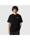 The North Face Pánske čierne oversized tričko The North face Simple T-Shirt