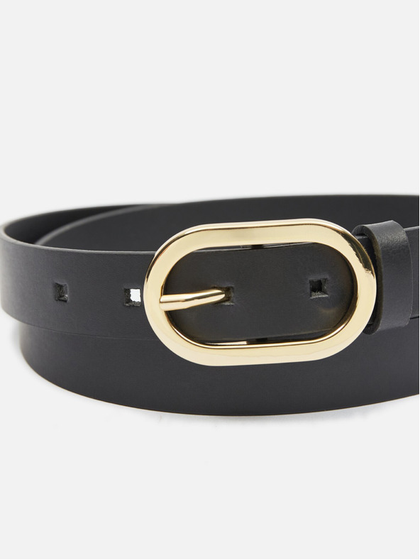 Geox Černý dámský pásek Geox