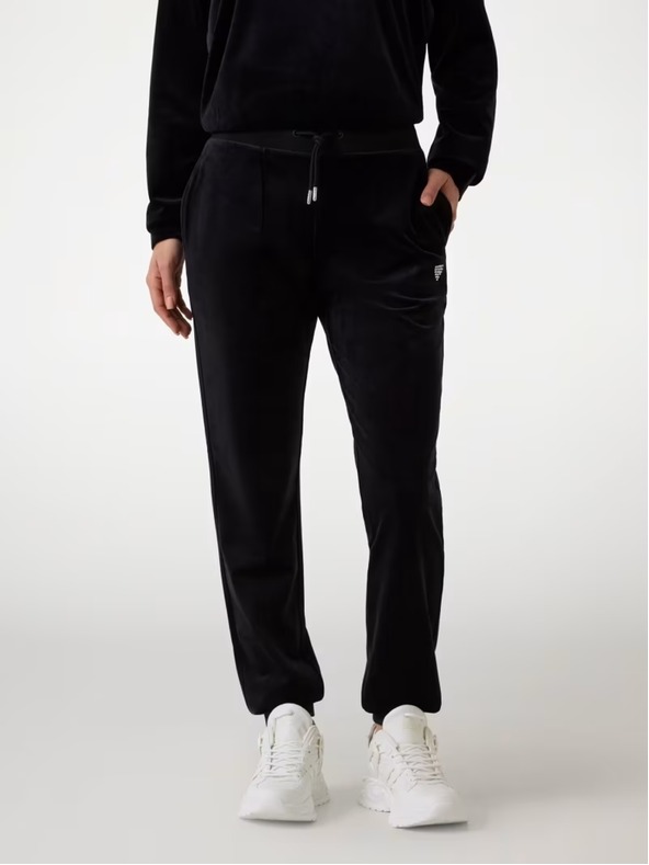 Guess Jeans Dámske čierne tepláky jblk Guess jeans