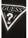 Guess Jeans Dámska čierna mikina Python big triangle logo Guess jeans