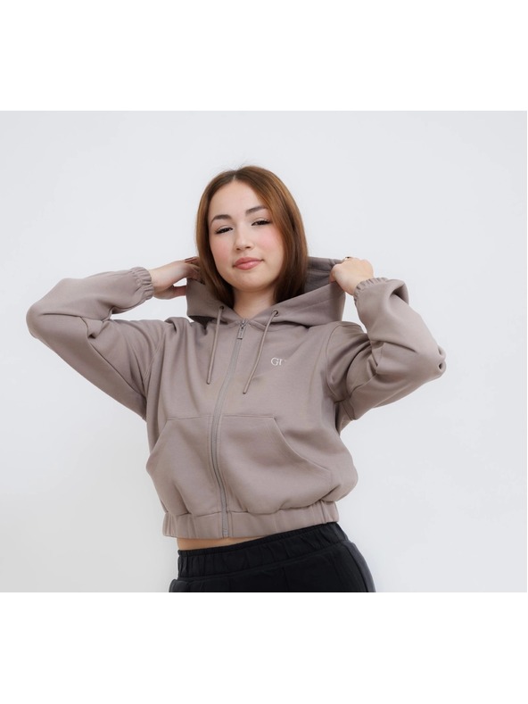 Guess Jeans Dámska béžová mikina Roberta Guess jeans