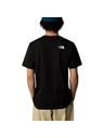 The North Face Pánske čierne tričko The North ss Fine Tee