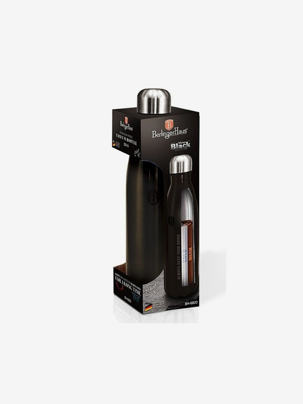 Berlingerhaus Nerezová termoska lahev 0,5 l BERLINGERHAUS Shiny Black Collection