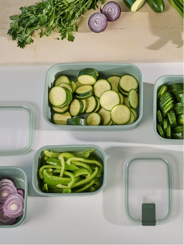 Mepal Světle zelený box na potraviny Mepal EasyClip (450 ml)