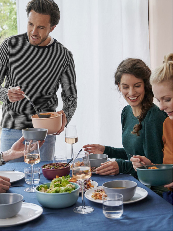 Mepal Světle modrá mísa Mepal Cirqula 750 ml