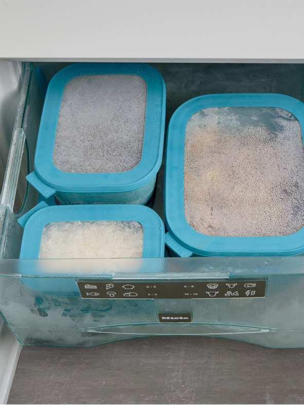 Mepal Světle zelený set misek Mepal Cirqula Rectangular 750 +1500 + 3000 ml