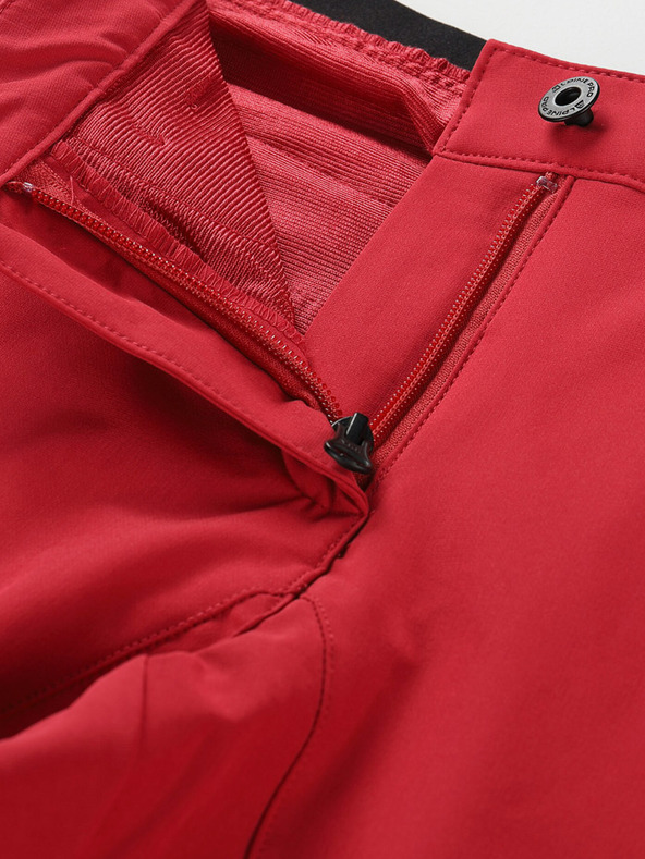 ALPINE PRO Dámské softshellové capri ALPINE PRO WEDERA chilli