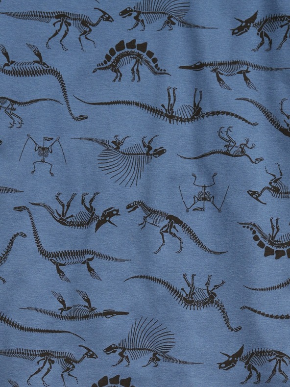 GAP Dětské pyžamo organic s dinosaury GAP