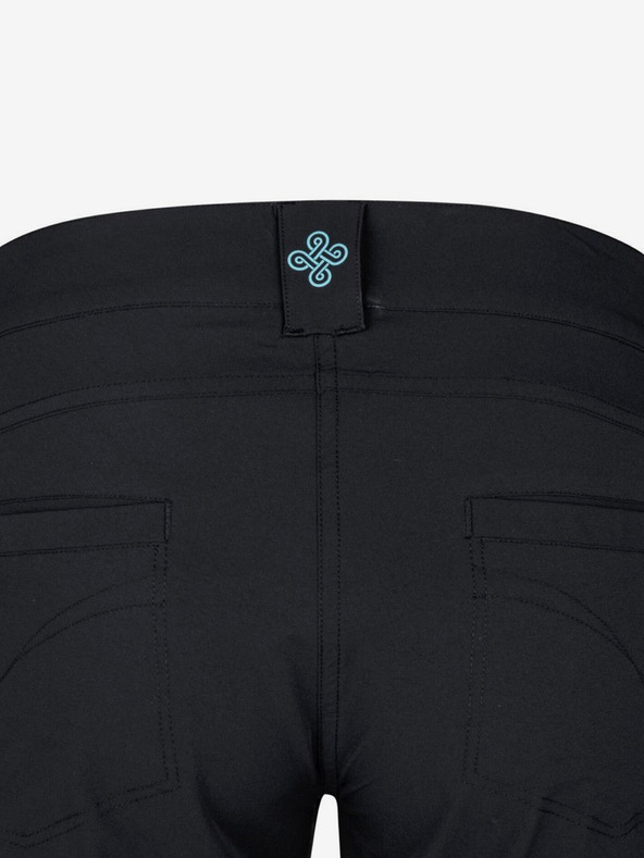 Kilpi Černé dámské outdoorové kalhoty Kilpi BRODELIA