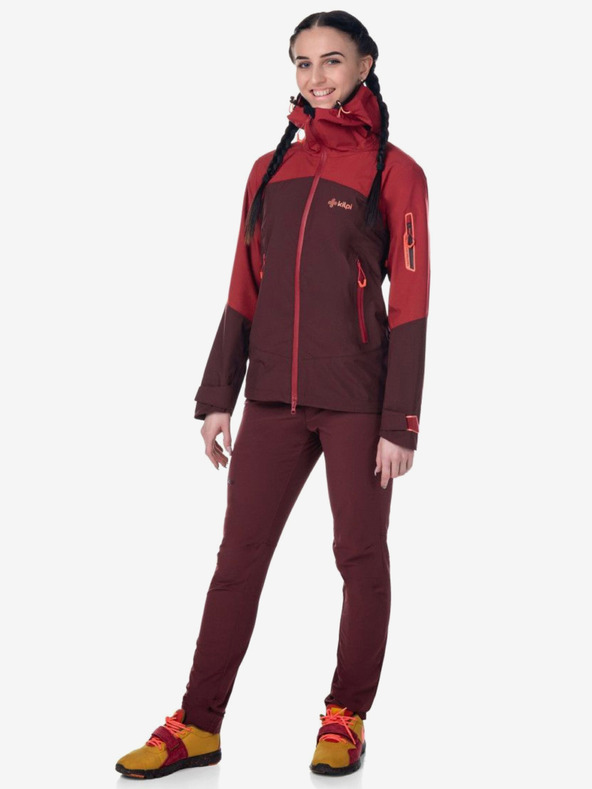 Kilpi Černé dámské outdoorové kalhoty Kilpi BRODELIA