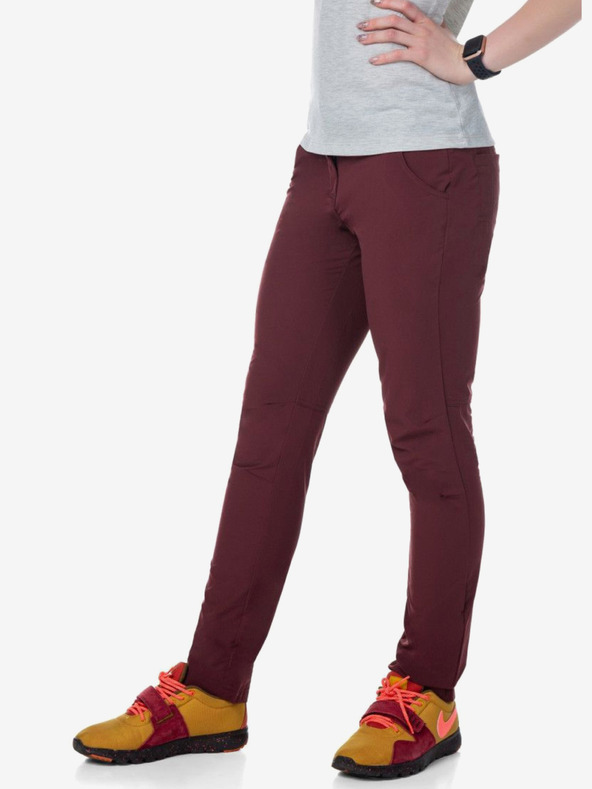 Kilpi Vínové dámské outdoorové kalhoty Kilpi BRODELIA