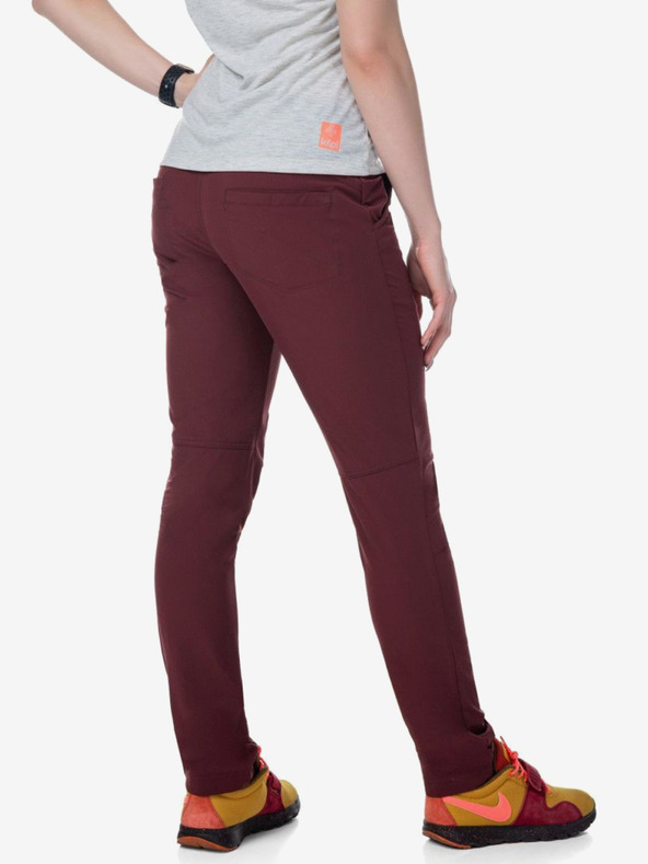 Kilpi Vínové dámské outdoorové kalhoty Kilpi BRODELIA