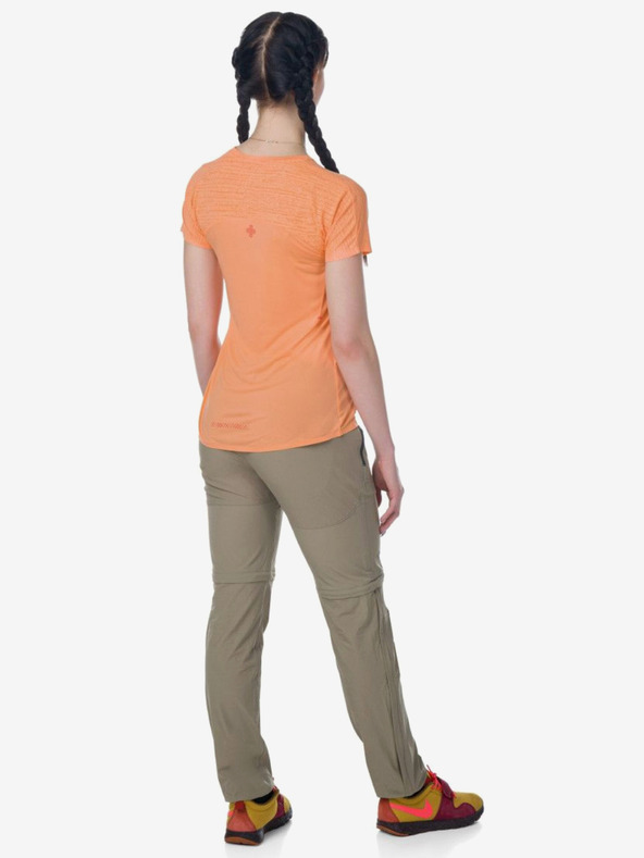 Kilpi Béžové dámské outdoorové kalhoty Kilpi HOSIO