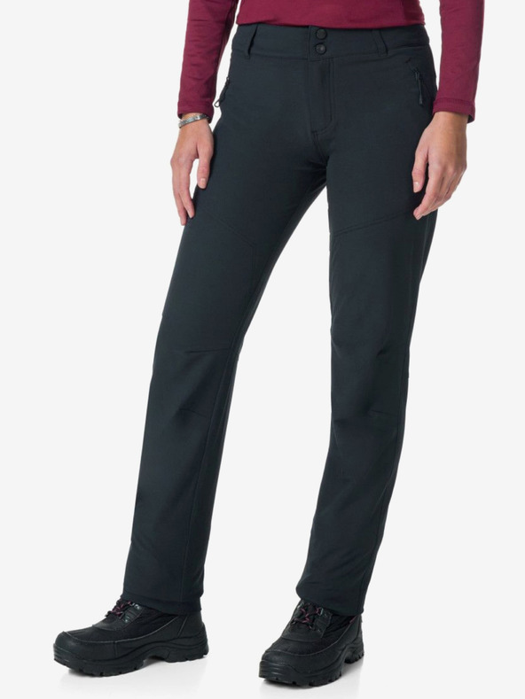 Kilpi Černé dámské outdoorové kalhoty Kilpi LAGO