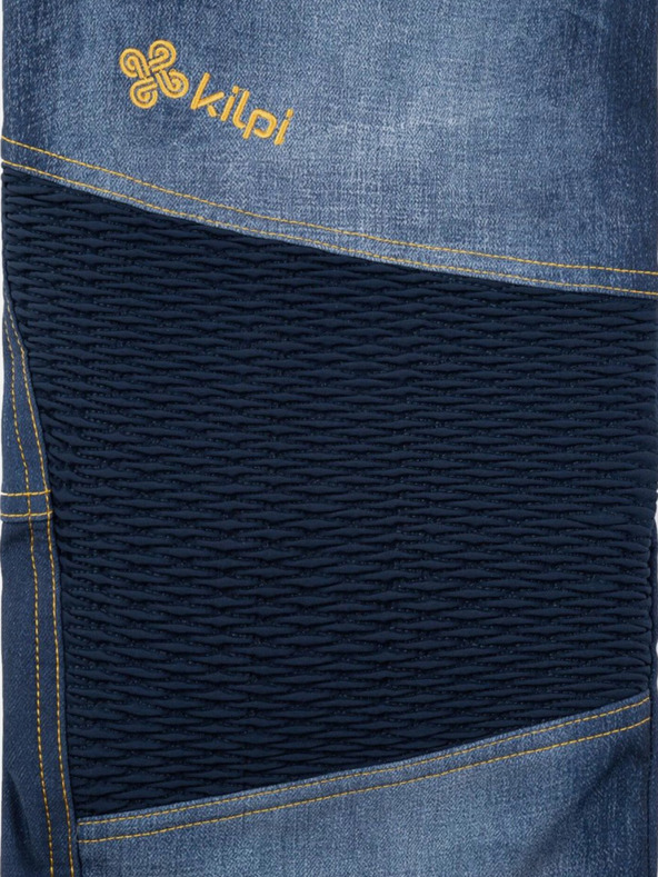 Kilpi Modré dámské softshellové lyžařské kalhoty Kilpi JEANSO