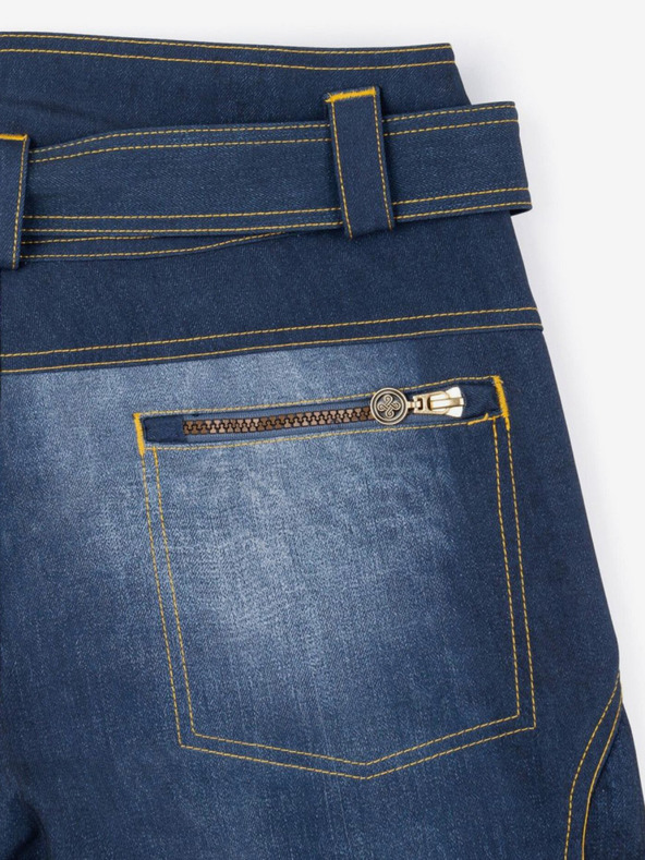 Kilpi Modré dámské softshellové lyžařské kalhoty Kilpi JEANSO