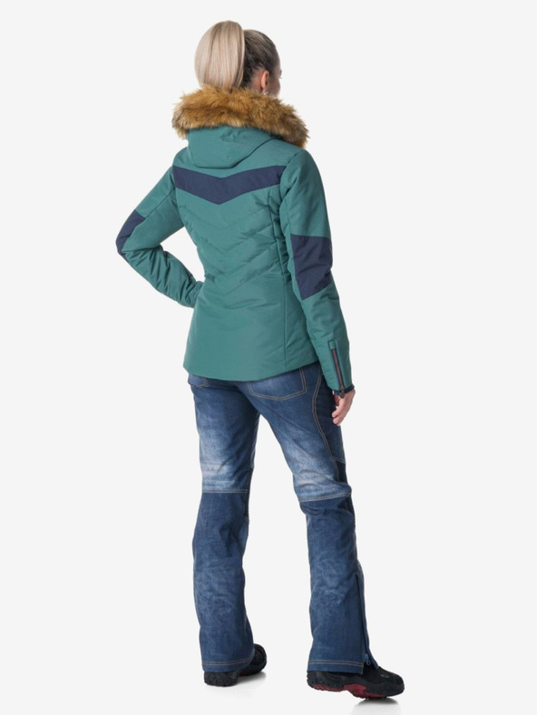 Kilpi Modré dámské softshellové lyžařské kalhoty Kilpi JEANSO