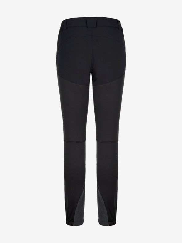 Kilpi Černé dámské outdoorové kalhoty Kilpi NUUK