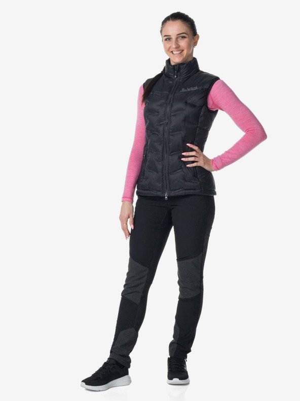 Kilpi Černé dámské outdoorové kalhoty Kilpi NUUK