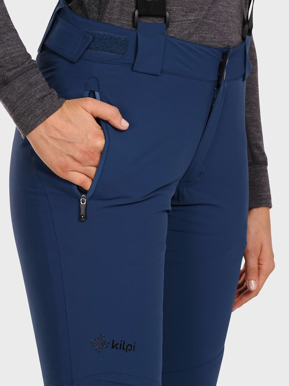 Kilpi Tmavě modré dámské lyžařské kalhoty KILPI EURINA