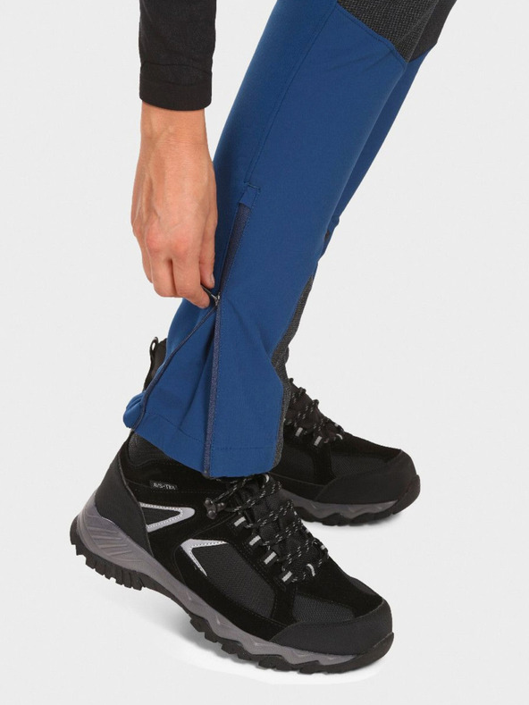 Kilpi Tmavě modré dámské outdoorové kalhoty Kilpi NUUK