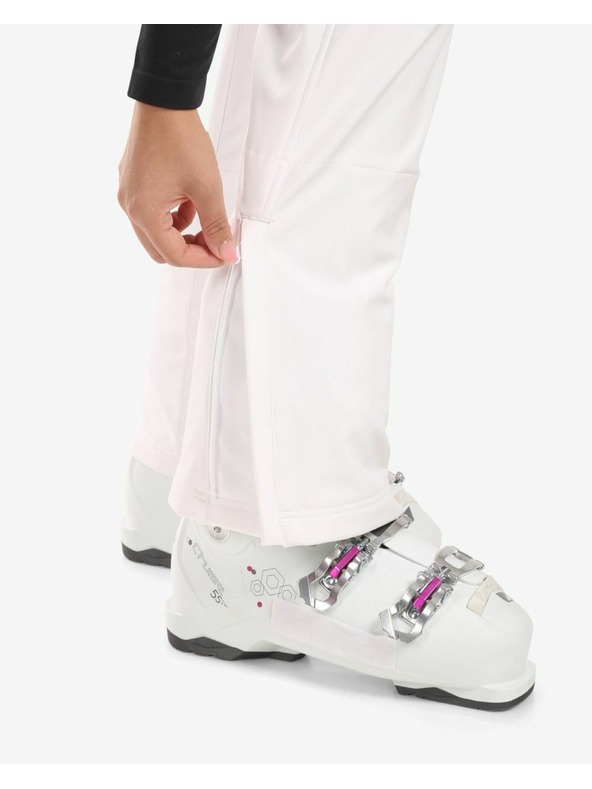 Kilpi Dámské softshellové lyžařské kalhoty Kilpi DIONE-W Bílá