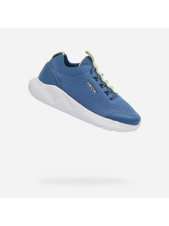 Geox Modré chlapecké tenisky Geox Sprintye