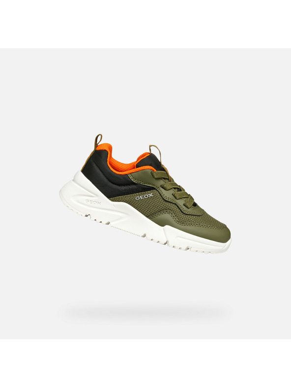Geox Khaki chlapecké tenisky Geox Loftus