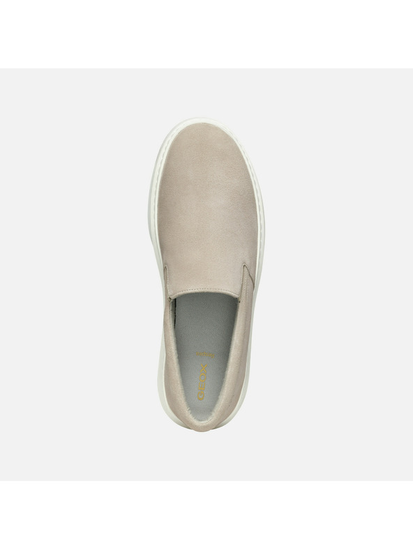 Geox Béžové pánské tenisky Geox Deiven