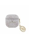Guess Guess 4G Script PC/PU Charm Pouzdro pro AirPods 4 Pink