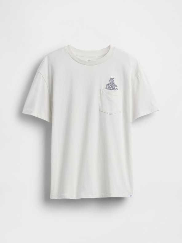 GAP Dětské tričko s kapsičkou Brannan Unisex GAP