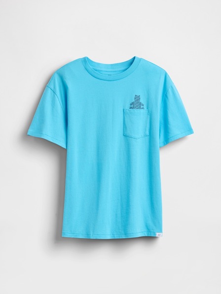 GAP Dětské tričko s kapsičkou Brannan Unisex GAP