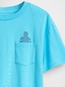 GAP Dětské tričko s kapsičkou Brannan Unisex GAP