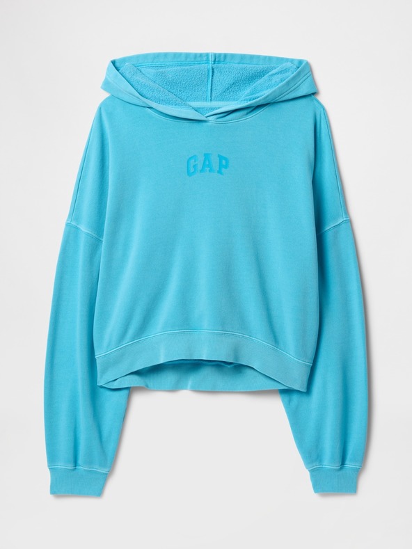 GAP Crop mikina s logem Gap