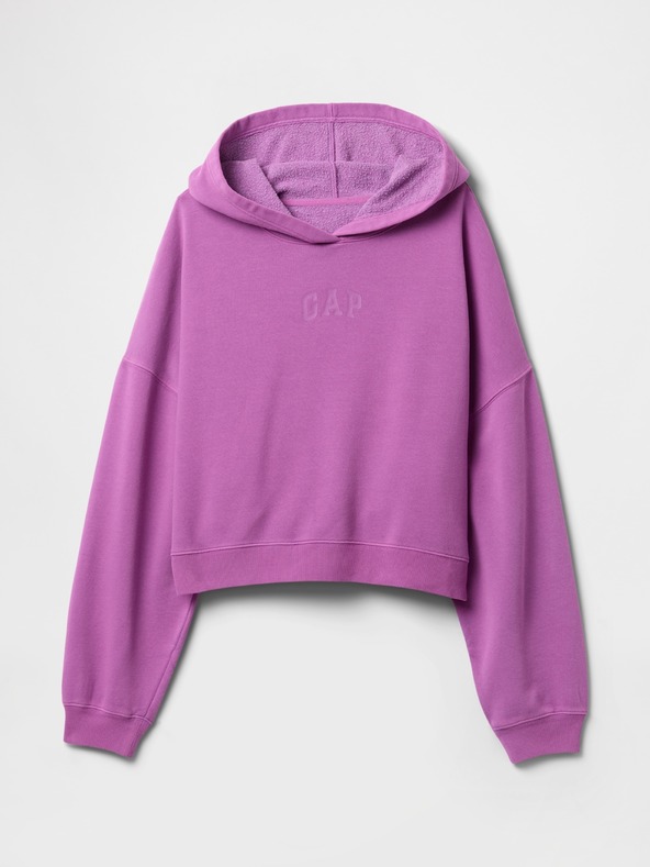 GAP Crop mikina s logem Gap