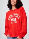 GAP Oversize mikina s logem Americana GAP