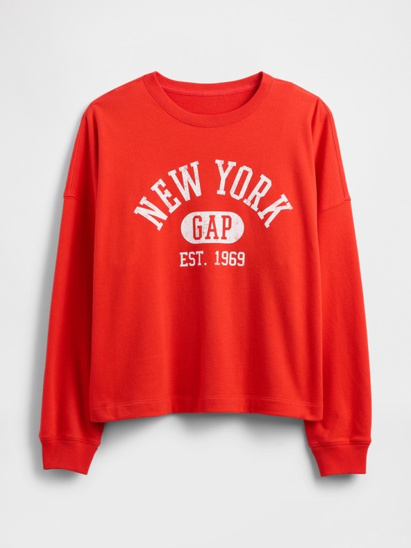 GAP Oversize mikina s logem Americana GAP
